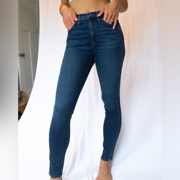The Madewell 10” high rise skinny jeans - Picture 6 of 7